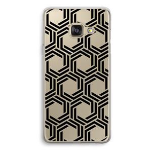 CaseCompany Geometrisch patroon: Samsung Galaxy A3 (2016) Transparant Hoesje