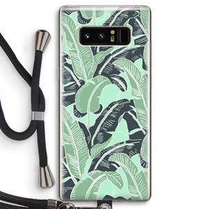 CaseCompany This Sh*t Is Bananas: Samsung Galaxy Note 8 Transparant Hoesje met koord