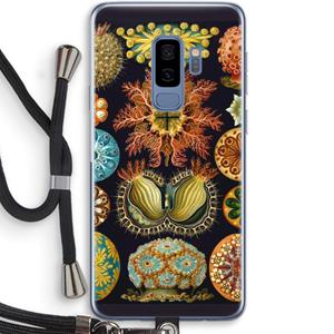 CaseCompany Haeckel Ascidiae: Samsung Galaxy S9 Plus Transparant Hoesje met koord