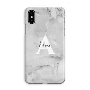 CaseCompany Ivory Marble: iPhone XS Max Volledig Geprint Hoesje