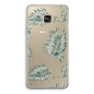 CaseCompany Simple leaves: Samsung Galaxy A3 (2016) Transparant Hoesje