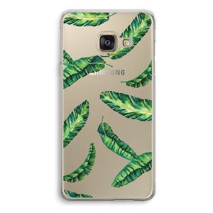 CaseCompany Lange bladeren: Samsung Galaxy A3 (2016) Transparant Hoesje