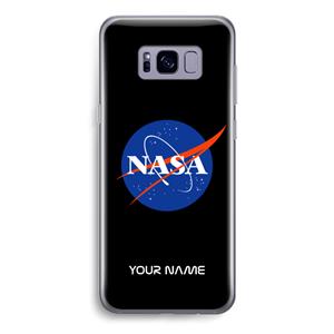 CaseCompany NASA: Samsung Galaxy S8 Transparant Hoesje