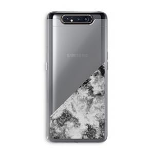 CaseCompany Onweer: Samsung Galaxy A80 Transparant Hoesje
