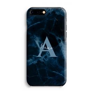 CaseCompany Midnight Marble: Volledig Geprint iPhone 7 Plus Hoesje