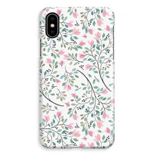 CaseCompany Sierlijke bloemen: iPhone XS Max Volledig Geprint Hoesje