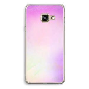 CaseCompany Flow mist pastel: Samsung Galaxy A3 (2016) Transparant Hoesje