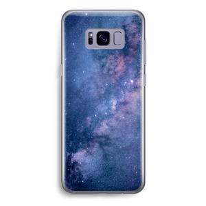 CaseCompany Nebula: Samsung Galaxy S8 Transparant Hoesje