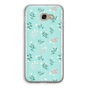 CaseCompany Small white flowers: Samsung Galaxy A5 (2017) Transparant Hoesje