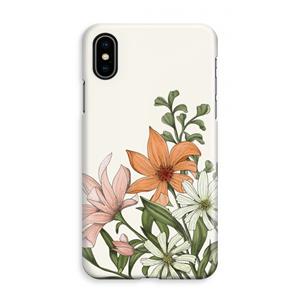 CaseCompany Floral bouquet: iPhone XS Max Volledig Geprint Hoesje