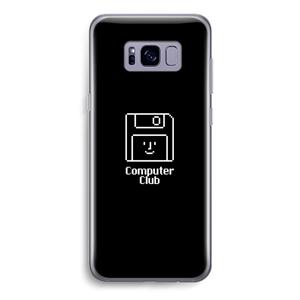 CaseCompany Hello: Samsung Galaxy S8 Transparant Hoesje