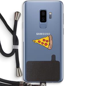 CaseCompany You Complete Me #1: Samsung Galaxy S9 Plus Transparant Hoesje met koord