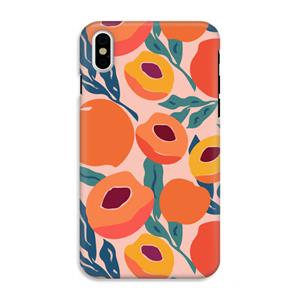 CaseCompany Perzik: iPhone XS Tough Case