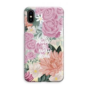 CaseCompany Kindness matters: iPhone XS Max Volledig Geprint Hoesje