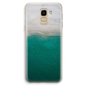 CaseCompany Stranded: Samsung Galaxy J6 (2018) Transparant Hoesje