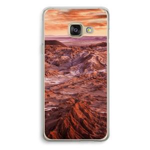 CaseCompany Mars: Samsung Galaxy A3 (2016) Transparant Hoesje