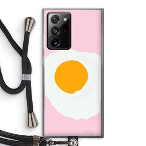 CaseCompany Sunny side up: Samsung Galaxy Note 20 Ultra / Note 20 Ultra 5G Transparant Hoesje met koord