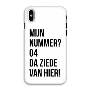 CaseCompany Da ziede van hier: iPhone XS Tough Case