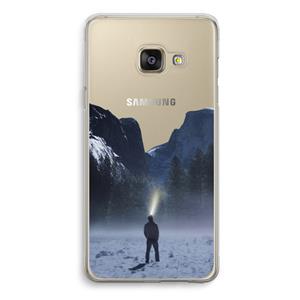 CaseCompany Wanderlust: Samsung Galaxy A3 (2016) Transparant Hoesje