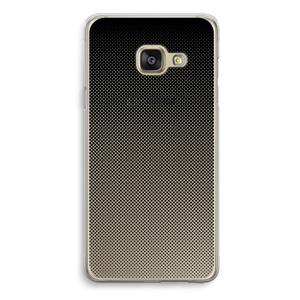 CaseCompany Musketon Halftone: Samsung Galaxy A3 (2016) Transparant Hoesje