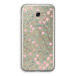 CaseCompany Sierlijke bloemen: Samsung Galaxy A5 (2017) Transparant Hoesje