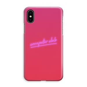 CaseCompany Vice Glow: iPhone XS Max Volledig Geprint Hoesje