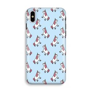 CaseCompany Eenhoorns overal: iPhone XS Tough Case