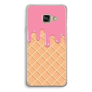 CaseCompany Ice cream: Samsung Galaxy A3 (2016) Transparant Hoesje