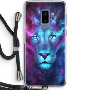 CaseCompany Firstborn: Samsung Galaxy S9 Plus Transparant Hoesje met koord