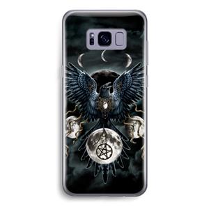 CaseCompany Sinister Wings: Samsung Galaxy S8 Transparant Hoesje