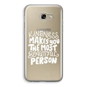 CaseCompany The prettiest: Samsung Galaxy A5 (2017) Transparant Hoesje