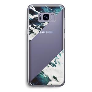 CaseCompany Golven: Samsung Galaxy S8 Transparant Hoesje