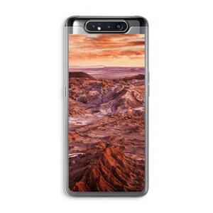 CaseCompany Mars: Samsung Galaxy A80 Transparant Hoesje