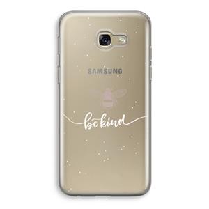 CaseCompany Be(e) kind: Samsung Galaxy A5 (2017) Transparant Hoesje