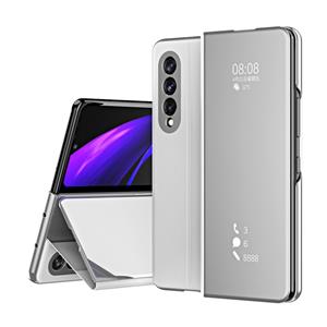 Lunso Window view cover hoes - Samsung Galaxy Z Fold3 - Zilver