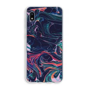 CaseCompany Light Years Beyond: Samsung Galaxy A10 Transparant Hoesje