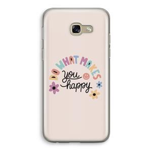 CaseCompany Happy days: Samsung Galaxy A5 (2017) Transparant Hoesje