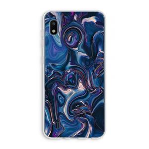 CaseCompany Mirrored Mirage: Samsung Galaxy A10 Transparant Hoesje