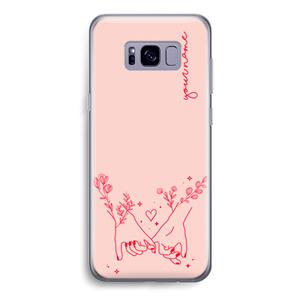 CaseCompany Best Friends: Samsung Galaxy S8 Transparant Hoesje