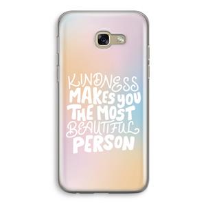 CaseCompany The prettiest: Samsung Galaxy A5 (2017) Transparant Hoesje