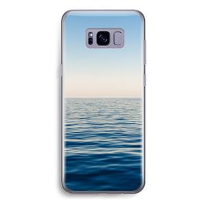 CaseCompany Water horizon: Samsung Galaxy S8 Transparant Hoesje