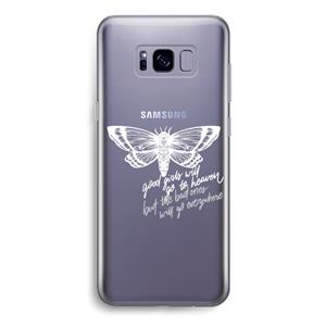 CaseCompany Good or bad: Samsung Galaxy S8 Transparant Hoesje