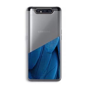 CaseCompany Pauw: Samsung Galaxy A80 Transparant Hoesje