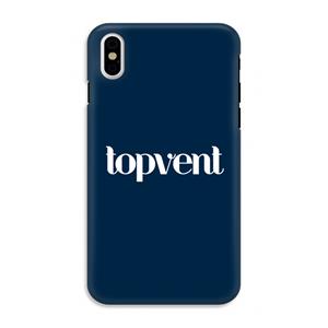 CaseCompany Topvent Navy: iPhone XS Tough Case