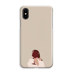 CaseCompany I drink wine: iPhone XS Max Volledig Geprint Hoesje