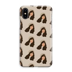 CaseCompany Bonjour mon amour: iPhone XS Max Volledig Geprint Hoesje