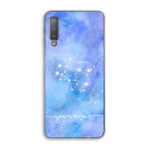 CaseCompany Sterrenbeeld - Licht: Samsung Galaxy A7 (2018) Transparant Hoesje