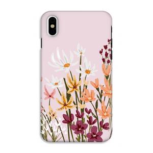 CaseCompany Painted wildflowers: iPhone XS Tough Case