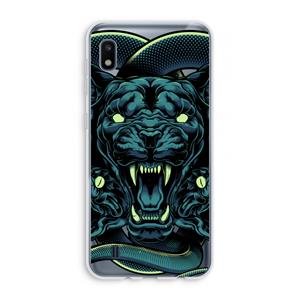 CaseCompany Cougar and Vipers: Samsung Galaxy A10 Transparant Hoesje