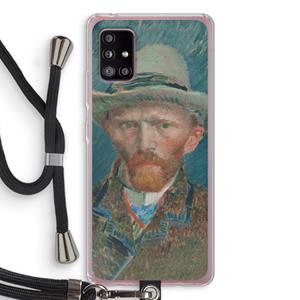 CaseCompany Van Gogh: Samsung Galaxy A51 5G Transparant Hoesje met koord